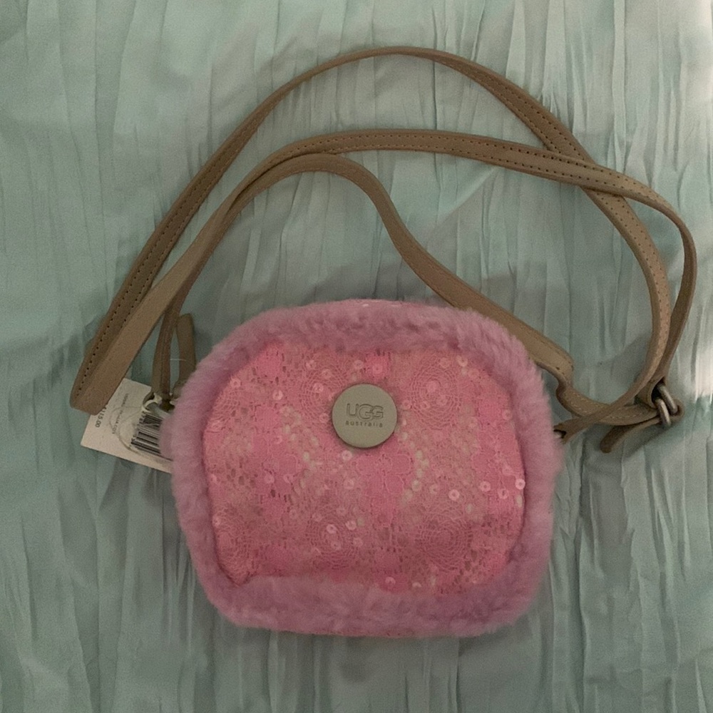 UGG Lipgloss Pink/Sequin Crossbody Handbag